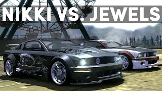 NFS Most Wanted - NIKKI vs. JEWELS Full Race