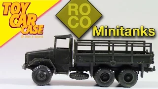ROCO Minitanks, LKW 6x6 CCRW 353P P 2 5 Ton Truck #553 Toy Car Case