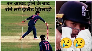 Dean cry after last wickt 3rd ODI  Engw vs Indw