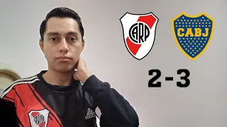 River 2 Boca 3 Reacción 2024 ¡¡¡RIVER ELIMINADO DE LA COPA DE LA LIGA!!!