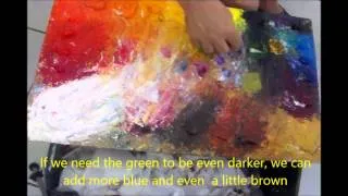 Leonid Afremov Mixing Colors