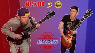 Battle Of The Bands: AC/DC vs Guns N' Roses (Electric Guitar)
