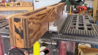 How to cut thin strips, Diy Table Saw hack, Cut Whirligig blades consistantly with Rip Fence blocks