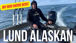 Lund Alaskan Set Up - My new 20 Foot Aluminum Boat Walk Through