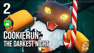 CookieRun VR: The Darkest Night | Part 2 | Tiny Cookie Boy vs Giant Feral Cat!