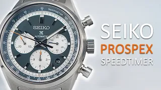 Seiko Prospex Speedtimer Mechanical Chronograph Video Review