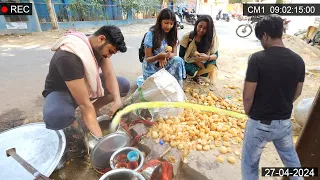 This Was Unexpected..!😲😲  See What This pani Puri Wala/Seller Did For His Business #hygiene
