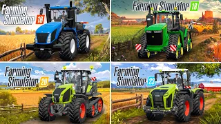 Fs16 vs Fs18 vs Fs20 vs Fs23 | Largest Tractor | Timelapse |