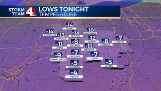 Record cold temps expected tonight