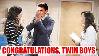 Bold and Beautiful Spoilers | Congratulations, Steffy has twin boys, and Finn is the father of them