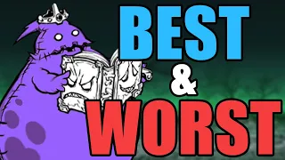 The Best & Worst Stages in Battle Cats