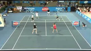 Four (Boys) vs Two (Girls) Legends Doubles - World Tennis Challenge 2013