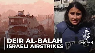 Israeli airstrikes on Deir Al-Balah: Nine killed and several injured