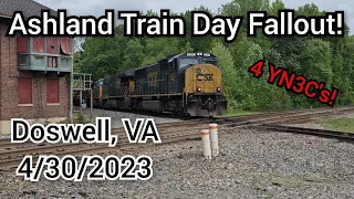 Ashland Train Day Fallout! | Railfanning Doswell, VA 4/30/2023!