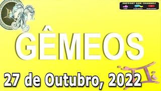 Horoscopo do dia GÊMEOS 27 de Outubro, 2022