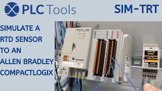 Simulate an RTD Sensor to an Allen Bradley Compactlogix PLC