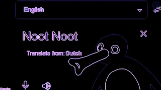 Noot Noot Different Languages Vocoded To Gangsta's Paradise