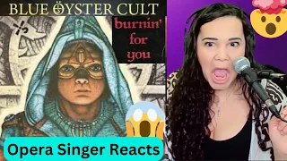 Blue Oyster Cult - Burnin' For You | Opera Singer REACTS LIVE 🔥