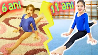 🏆 Reacția MAREI la Primul Ei CLIP cu GIMNASTICĂ 🤸‍♀️