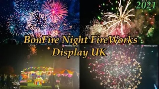 BonFire Night FireWorks Display 2021 UK