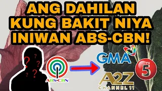 UMALIS NA SIKAT NA KAPAMILYA PERSONALITY INILANTAD ANG TUNAY NA DAHILAN KUNG BAKIT INIWAN ABS-CBN!