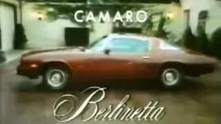 Chevy Camaro Berlinetta Commercial (1978)