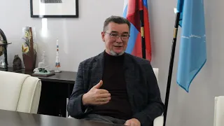 Интервью с директором исторического парка Филипенко Юрием об исторической экспедиции на Донбасс.