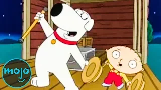 Top 10 Stewie and Brian Moments From Family Guy