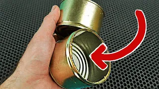Don't even think about throwing away the cans! Great DIY idea