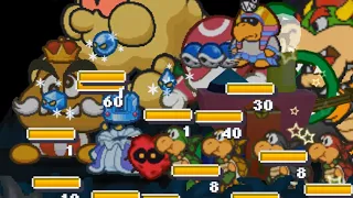 EVERY Paper Mario Boss AT THE SAME TIME