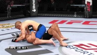 EA Sports UFC Gameplay (T.J. Dillashaw [me] vs. Renan Barao (PS4)