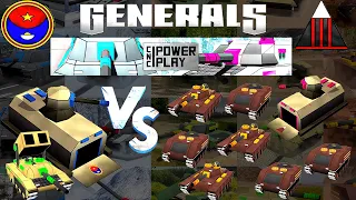 Command & Conquer: Generals -ZH - C&C Power Play Mod - 1v7 Hard