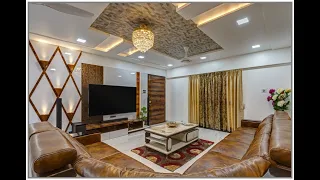 2000 sq.ft. Elegant design of 4 BHK, Designed by Kiran Paraswar at Pune.