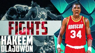 An Elbow, Slap And Punch? 5 Best Hakeem Olajuwon Fights