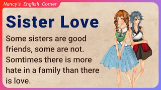 Learn English through Stories Level 1: Sister Love by John Escott | Sister in love with a man