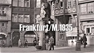 Frankfurt /M. 1935 - Altstadt - Dom - Main - Römer