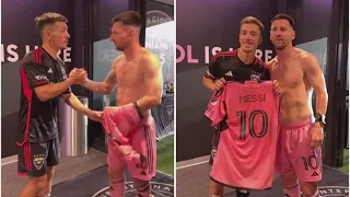 DC United's Pedro Santos Ccriticized for post-match interaction with Lionel Messi