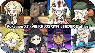 Pokémon X/Y -  All Kalos Gym Leader Battles