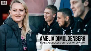 All Blacks vs Chicken Shop Date | Amelia Dimoldenberg takes New Zealand rugby team on London tour