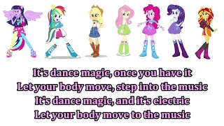 My Little Pony - Equestria Girls Dance Magic Lyrics