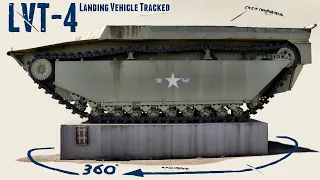 LVT-4 - Landing Vehicle Tracked - Walkaround - Monument Kotem.
