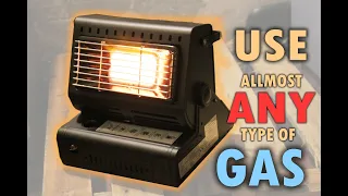 Portable tent gas heater : unboxing!