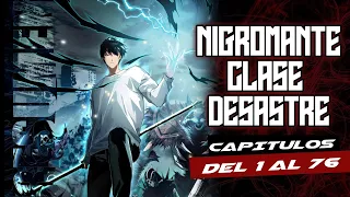 🔶HISTORIA COMPLETA🔶 NIGROMANTE  LA LLEGADA DEL DESASTRE resumen manhwa