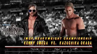 WWE 2K18 NJPW Dominion 6.9: Kazuchika Okada vs. Kenny Omega for the IWGP Heavyweight Championship