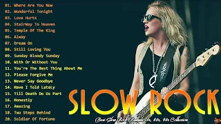 Slow Rock Ballads 80s 90s Playlist🏆Scorpions, Bon Jovi, U2, Nirvana, Aerosmith, GNR, Cranberries