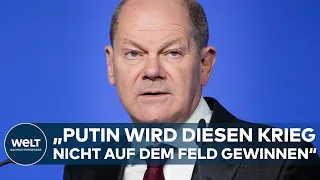 BERLINER SICHERHEITSKONFERENZ: Putins Krieg - Olaf Scholz erläutert künftigen Kurs Deutschlands