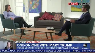 Mary Trump: President's 'dysfunctional' upbringing created 'dangerous situation' for America