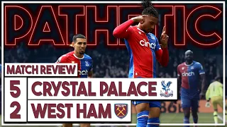 Crystal Palace 5-2 West Ham highlights | Pathetic performance as Eze, Olise & Mateta run wild