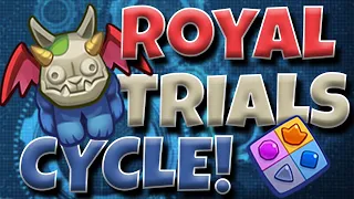 BEST *ROYAL TRIALS* CYCLE - FOUR Decks To Crush With! || Rush Royale