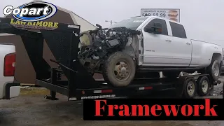 Rebuilding a Wrecked 2015 Silverado Duramax Part 2